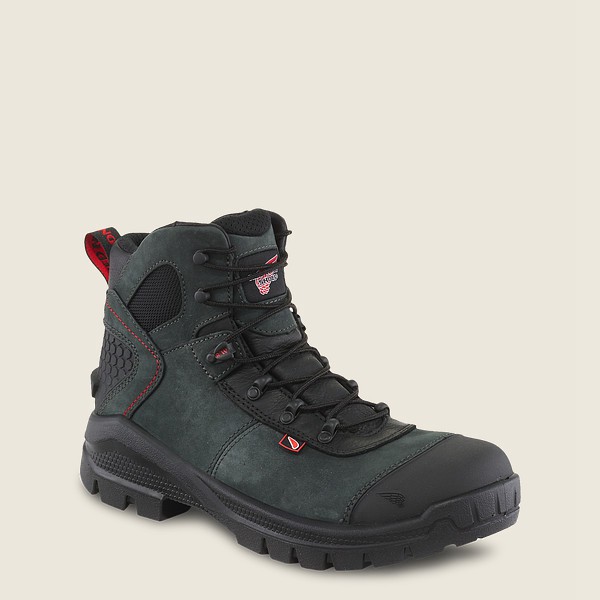 Bottes de Sécurité Red Wing - Crv™ - 6-Inch Toe - Bleu Marine/Noir - Homme 930DRTBNZ